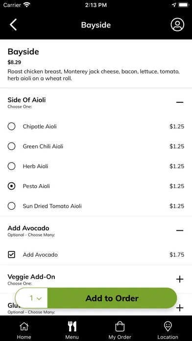 Olives Gourmet Grocer Screenshots