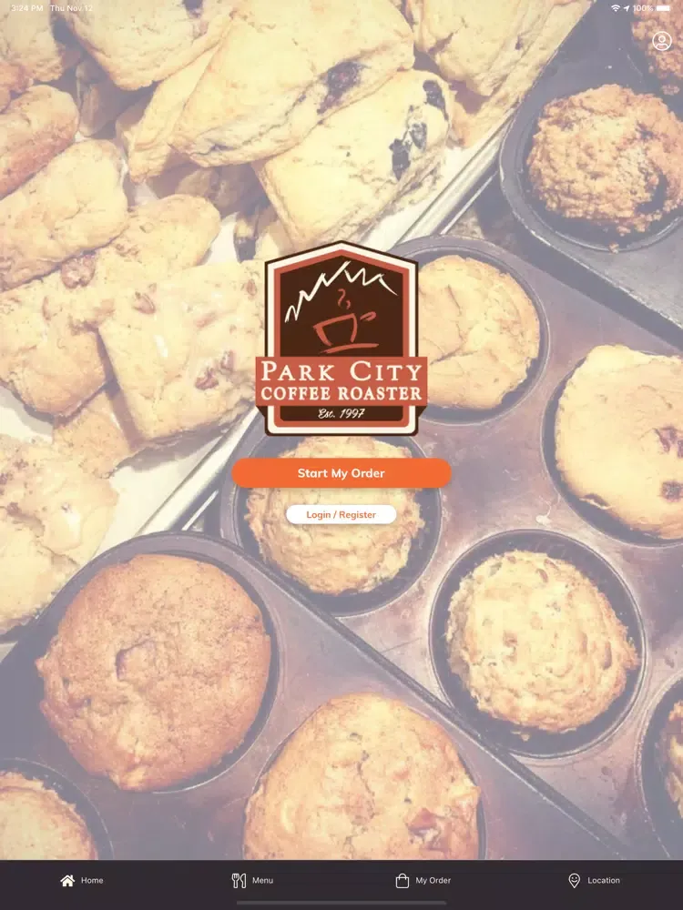 Capturas de tela do Park City Coffee Roaster iPad 
