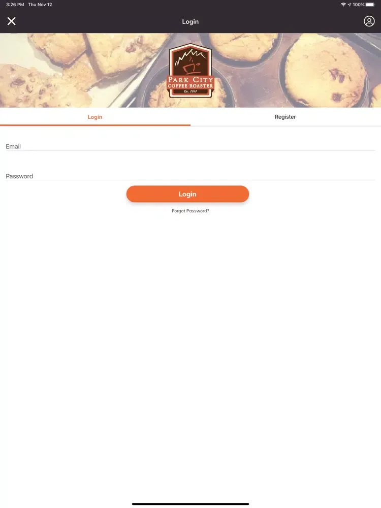 Capturas de tela do Park City Coffee Roaster iPad 