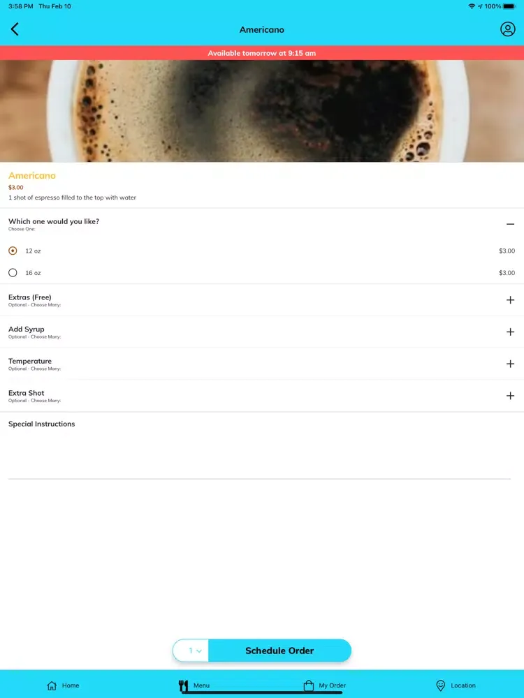 Zrzuty ekranu Soundwaves Cafe iPad 