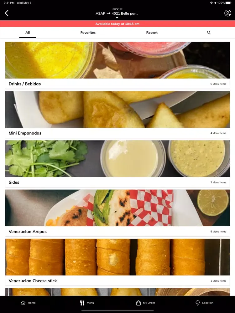 Taburete Venezuelan Flavors iPad  スクリーンショット