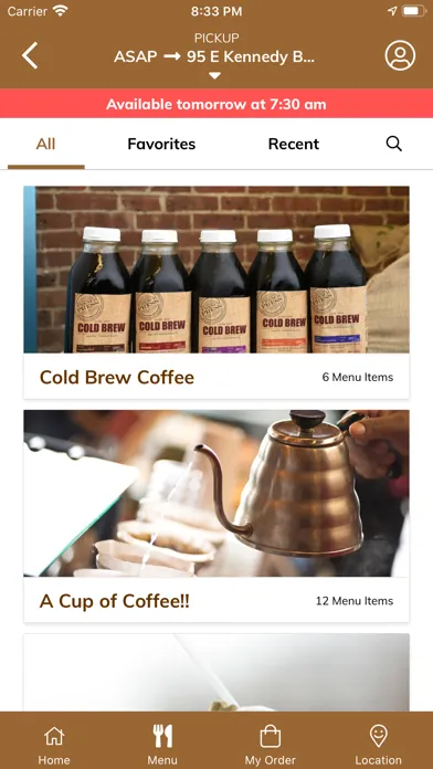 Скриншоты The French Press Coffee
