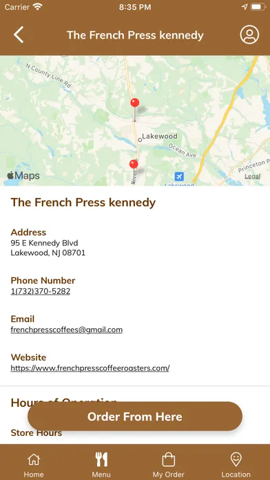 Скриншоты The French Press Coffee