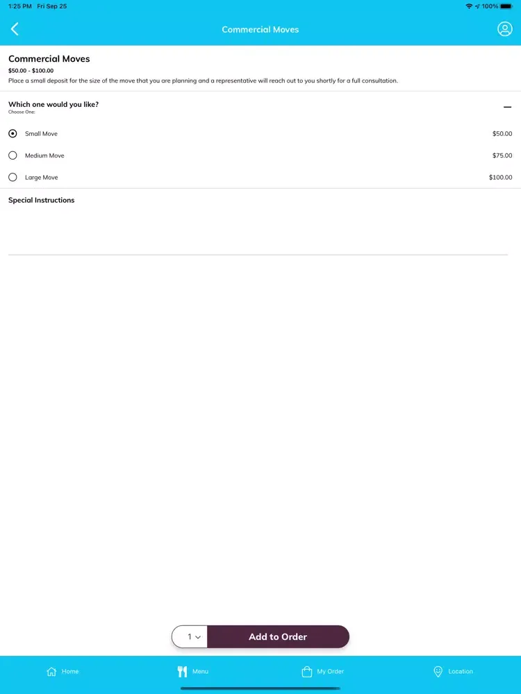 Well Done Moving Inc iPad  Ekran Görüntüleri
