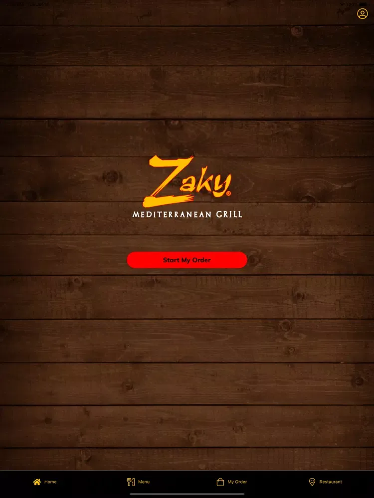 Capturas de tela do Zaky Grill iPad 