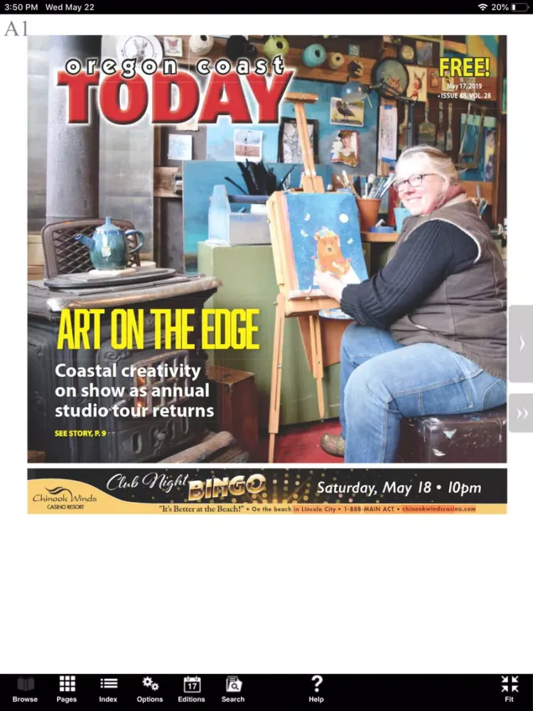 Oregon Coast Today eEdition iPad  스크린샷