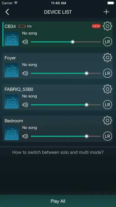 Oregon Scientific Smart Radio Screenshots