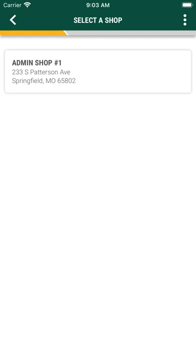 O’Reilly First Call VIN Scan Screenshots