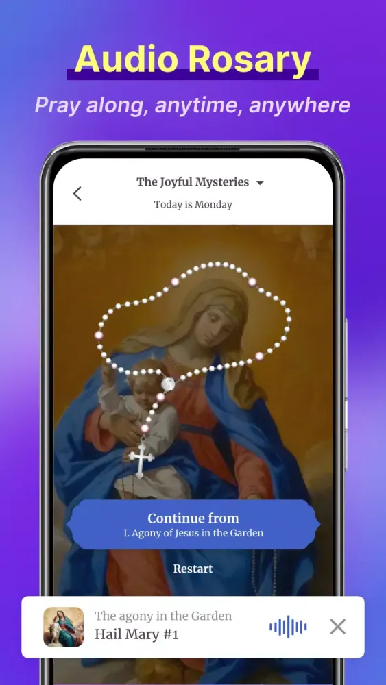 Captures d'écran de Oremus - Catholic Bible&Prayer