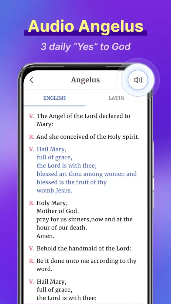 Captures d'écran de Oremus - Catholic Bible&Prayer