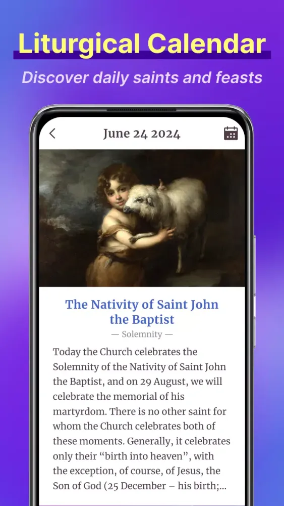 Captures d'écran de Oremus - Catholic Bible&Prayer
