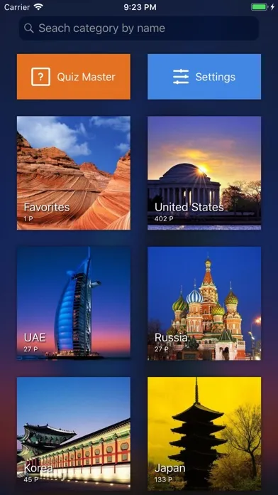 Captures d'écran de World Scenic