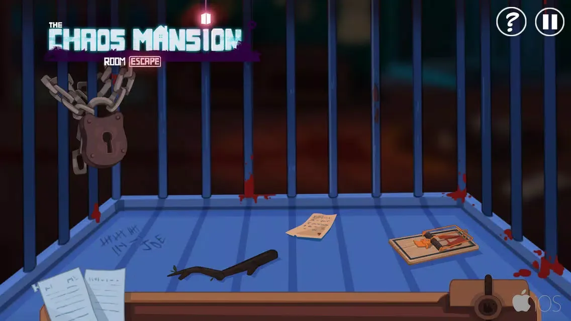 Tangkapan layar Chaos Mansion Room Escape