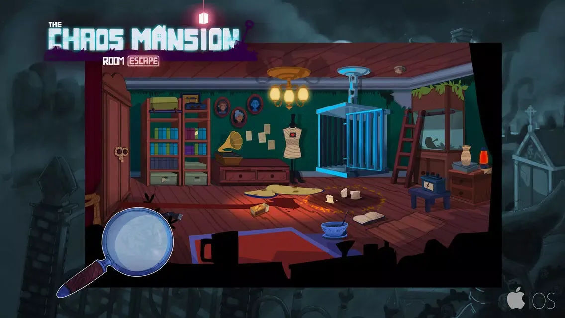 Tangkapan layar Chaos Mansion Room Escape