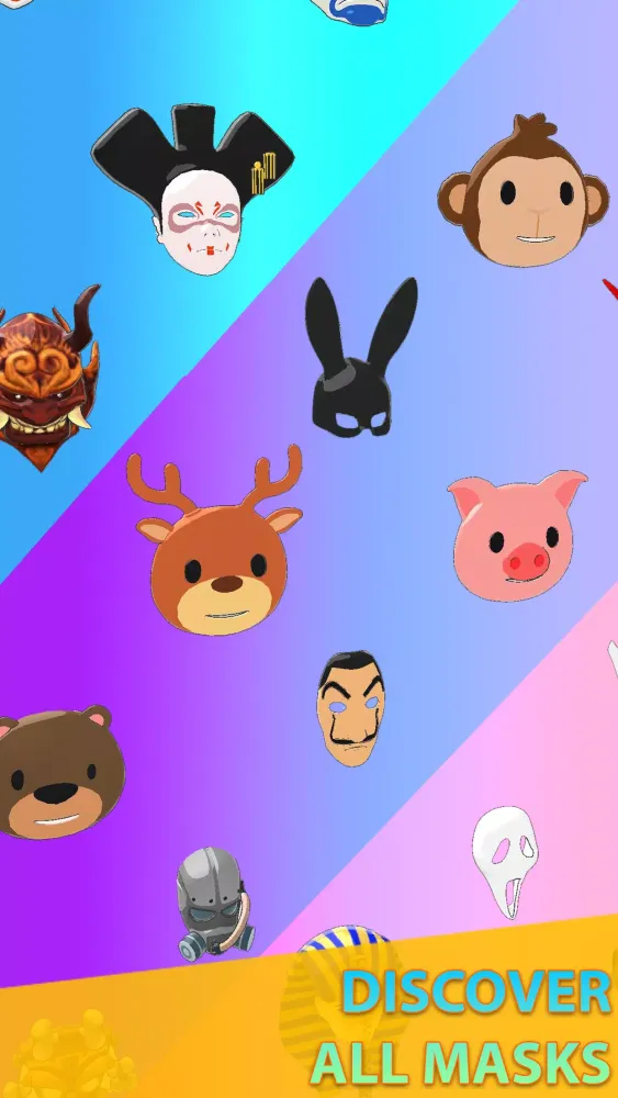 Mask Evolution: 3D Run Game Screenshots