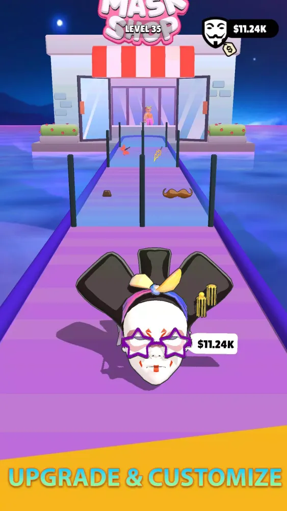 Mask Evolution: 3D Run Game Screenshots