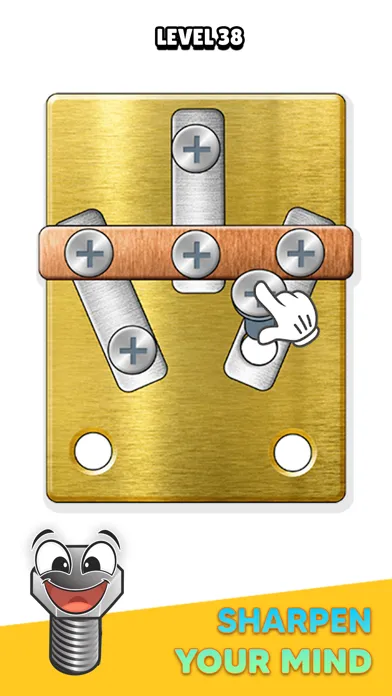 Capturas de tela do Screw Pins: Nuts and Bolts