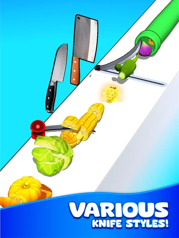 Captures d'écran de Super Slicer: Idle Game iPad 