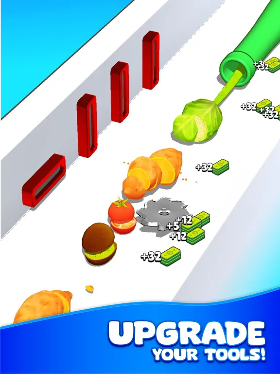 Captures d'écran de Super Slicer: Idle Game iPad 