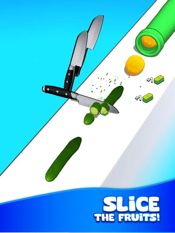 Captures d'écran de Super Slicer: Idle Game iPad 