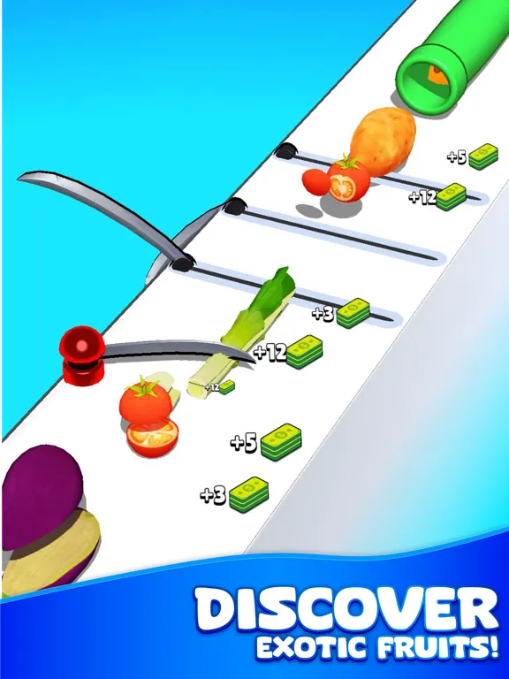 Captures d'écran de Super Slicer: Idle Game iPad 