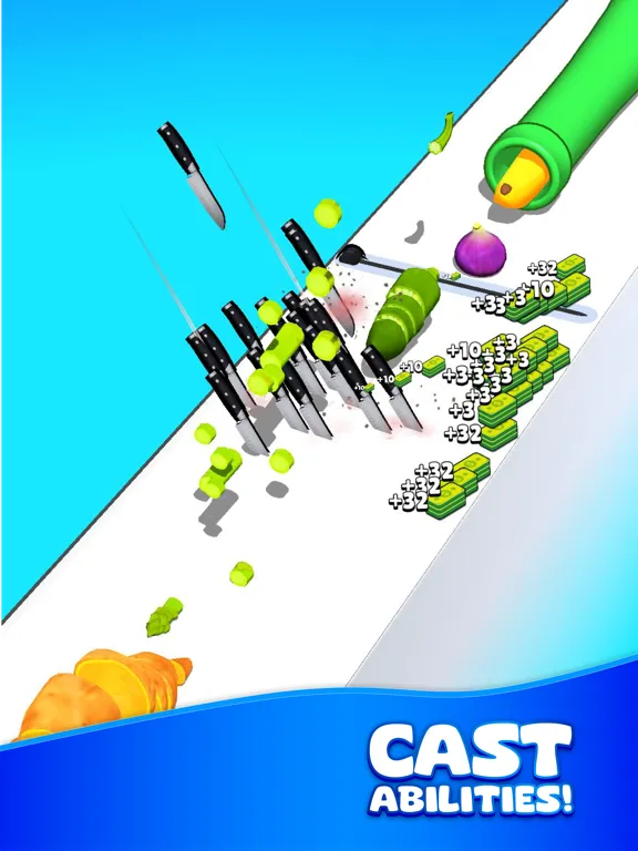 Captures d'écran de Super Slicer: Idle Game iPad 