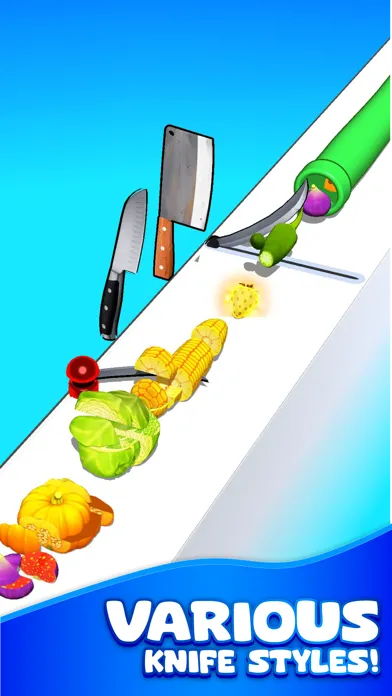 Captures d'écran de Super Slicer: Idle Game
