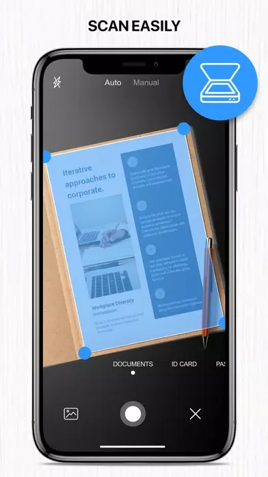 Scan to pdf app: text scanner Screenshots