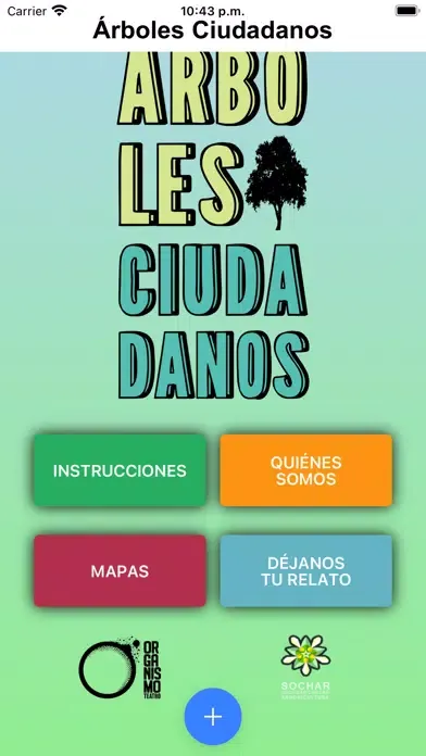 Capturas de pantalla de Árboles Ciudadanos