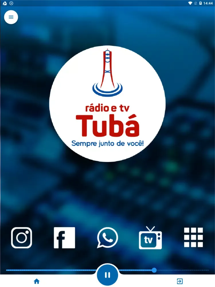 Captures d'écran de Rádio e TV Tubá Oficial iPad 