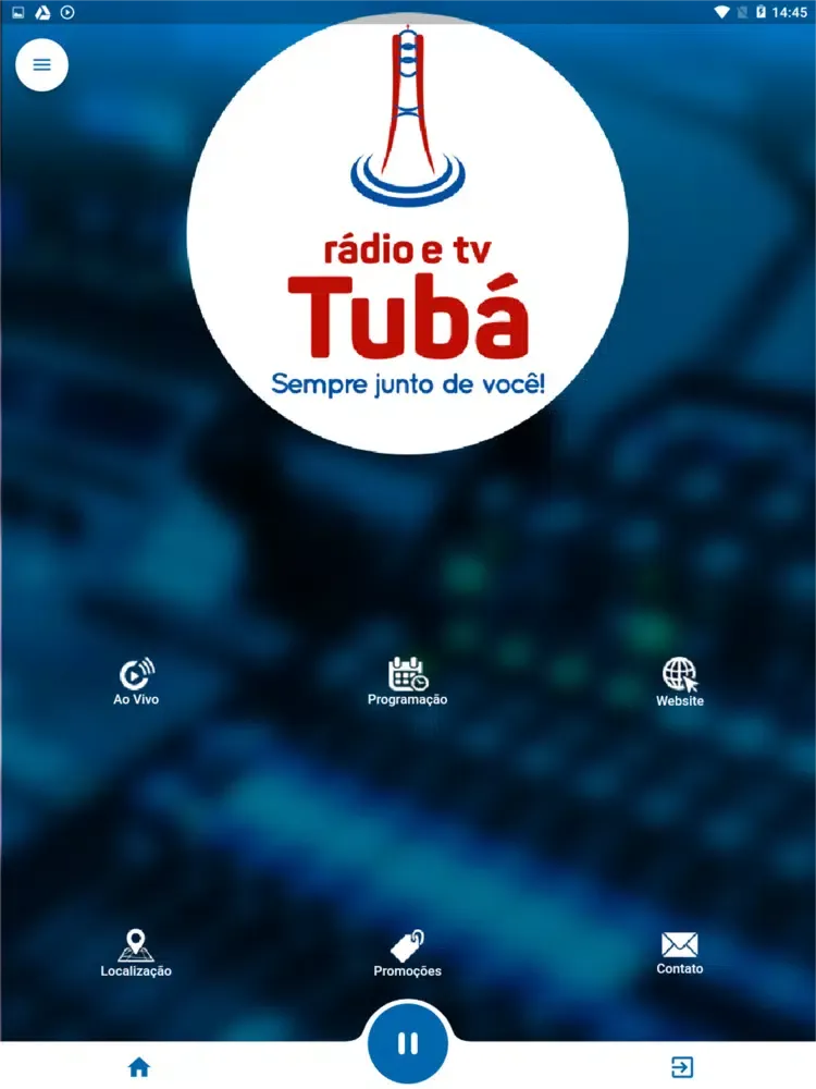 Captures d'écran de Rádio e TV Tubá Oficial iPad 
