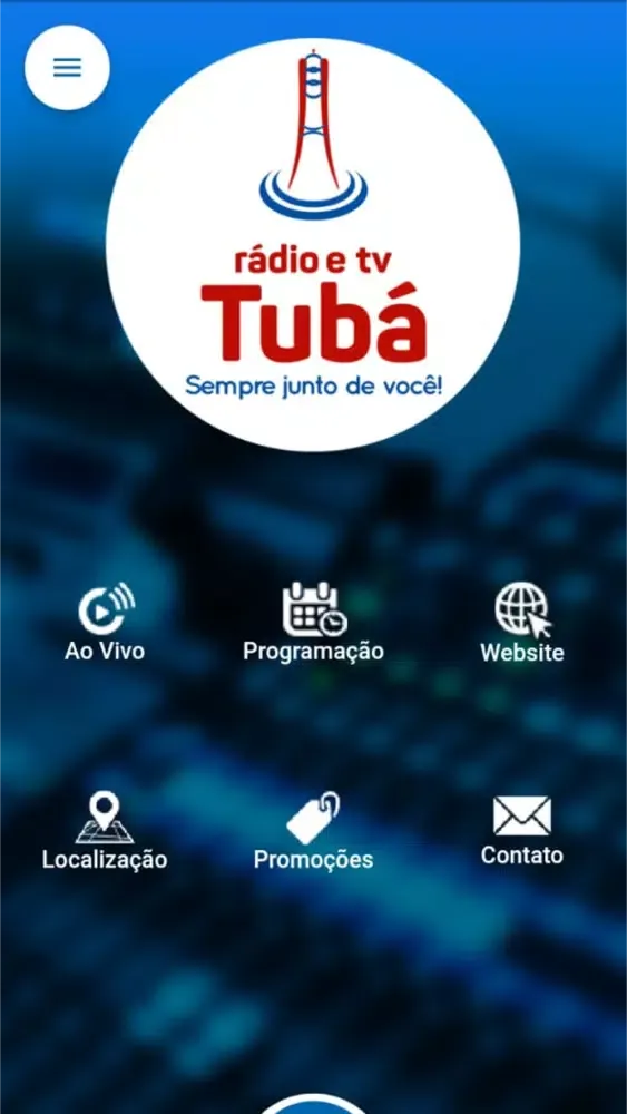 Captures d'écran de Rádio e TV Tubá Oficial