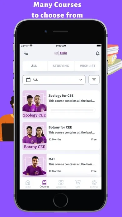 Ảnh chụp màn hình của Kaksha -Education For Everyone