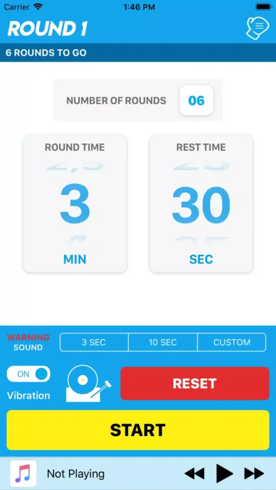 Boxing Timer Pro 스크린샷