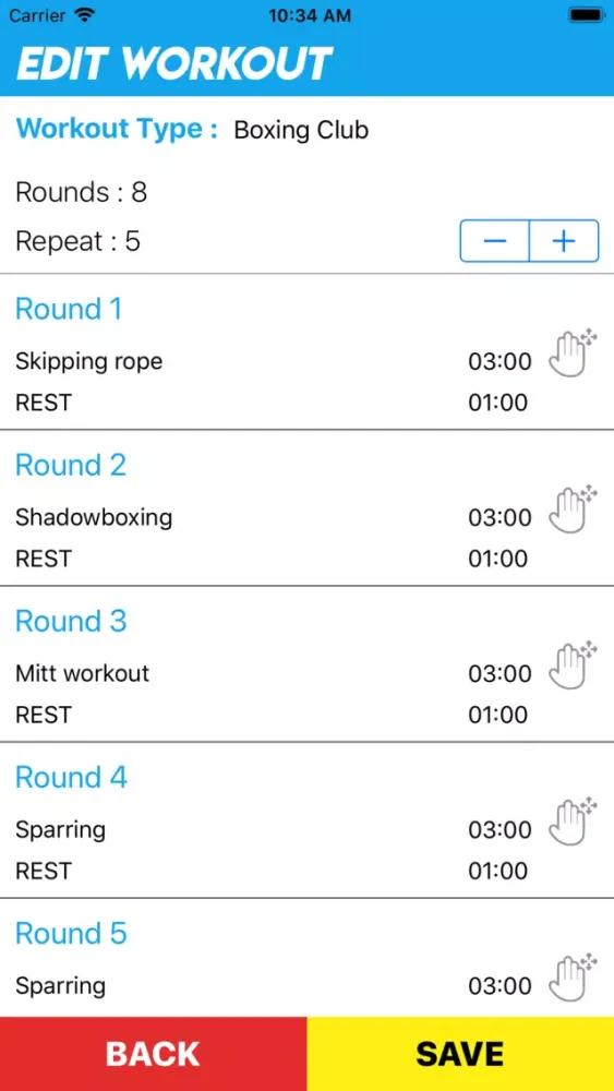 Boxing Timer Pro 스크린샷