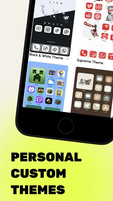 ภาพหน้าจอของ IconKit - Icon & Widget Themes