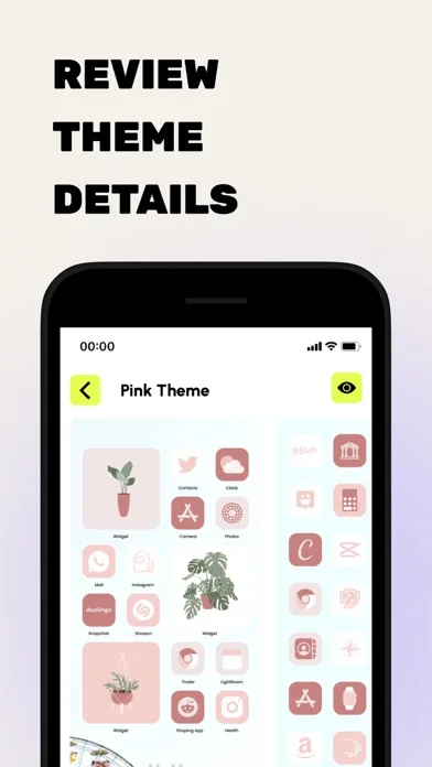 ภาพหน้าจอของ IconKit - Icon & Widget Themes
