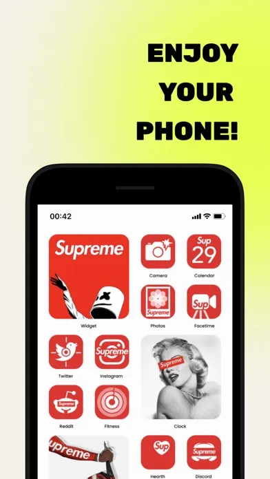 ภาพหน้าจอของ IconKit - Icon & Widget Themes