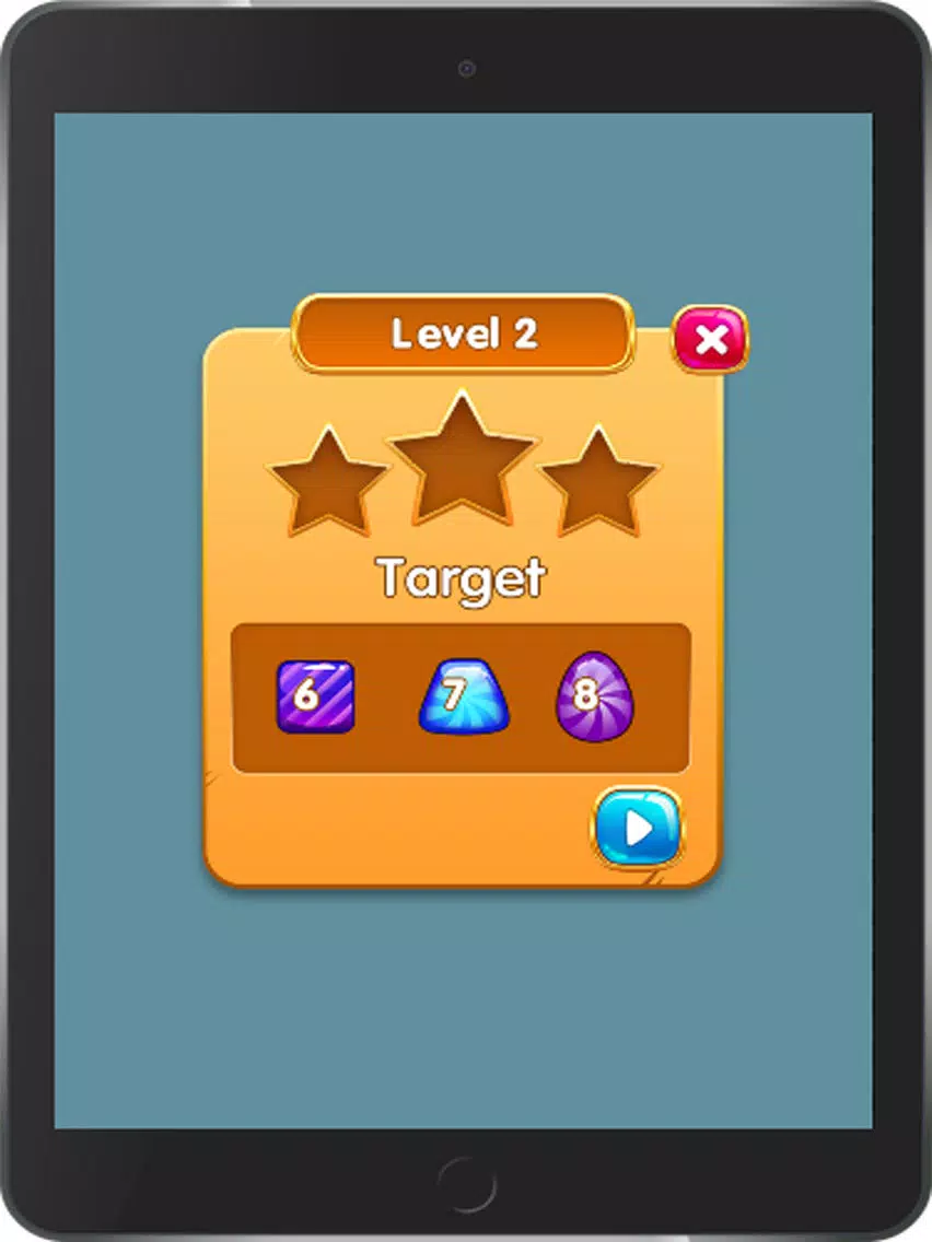 Beautiful candy fun_match3 iPad  Ekran Görüntüleri