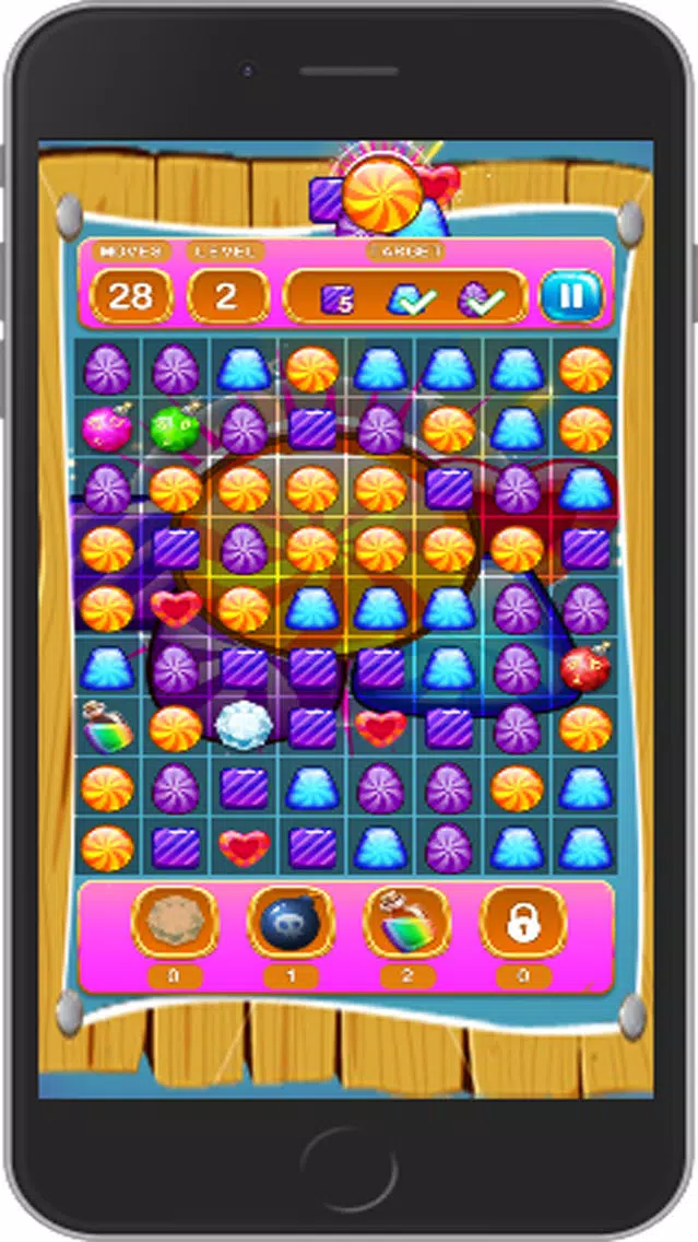 Beautiful candy fun_match3 Ekran Görüntüleri