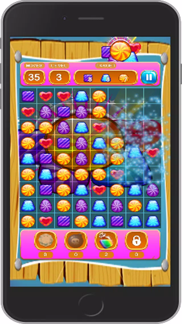 Beautiful candy fun_match3 Ekran Görüntüleri