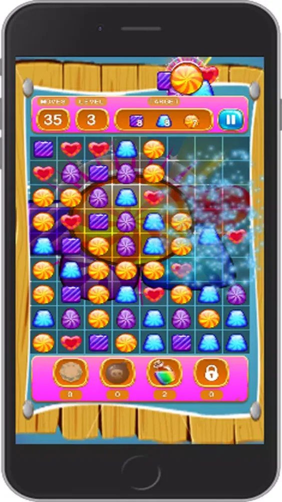 Beautiful candy fun_match3 스크린샷