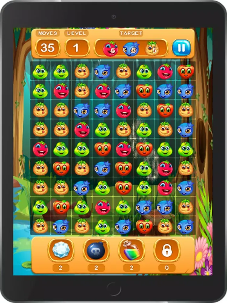صور fruit Mania super match Game iPad