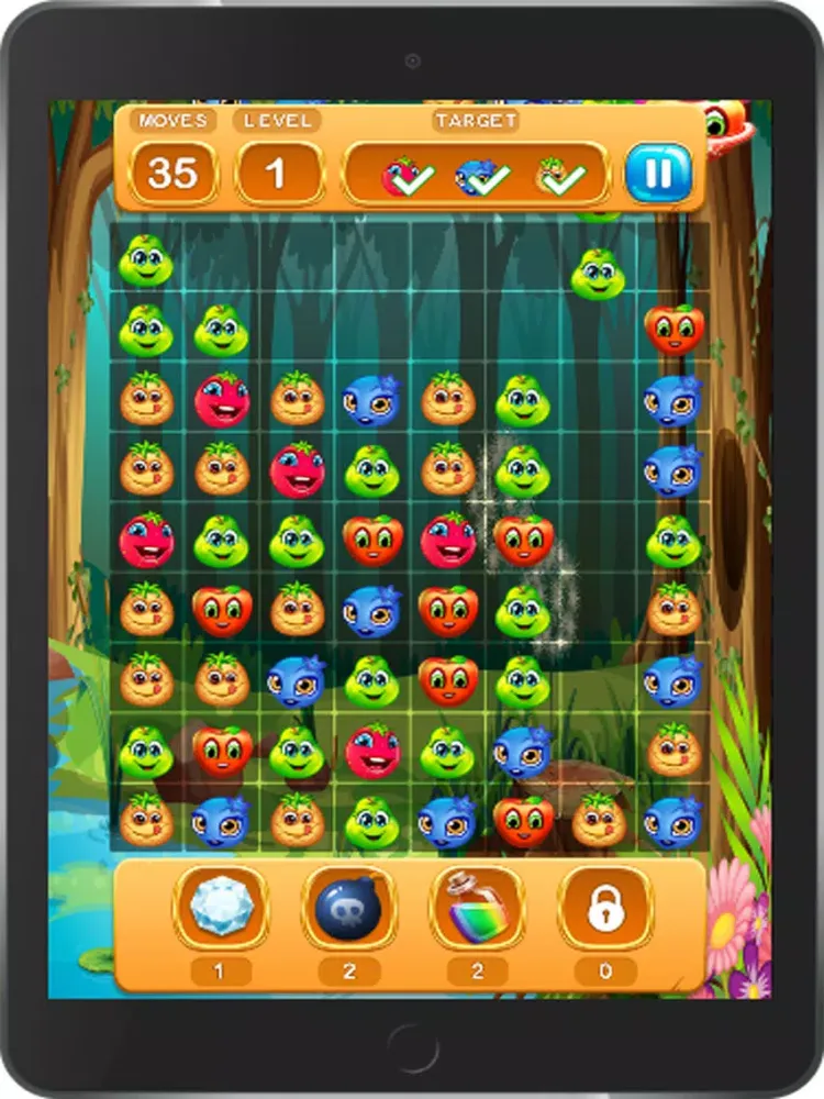 صور fruit Mania super match Game iPad