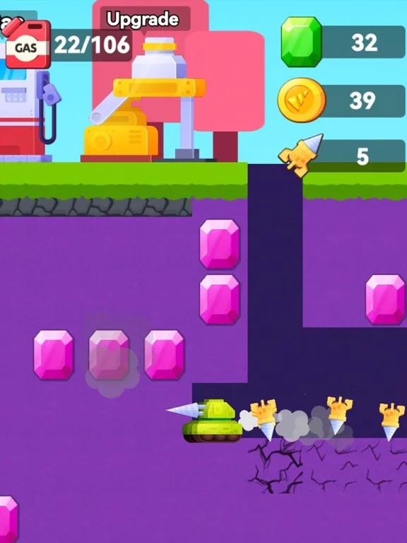 Crazy Excavator iPad  Ekran Görüntüleri