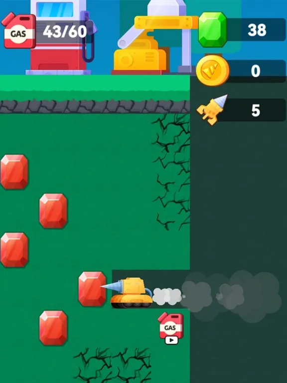 Crazy Excavator iPad  Ekran Görüntüleri