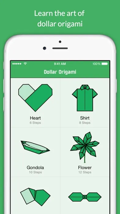 Dollar Bill Origami Screenshots