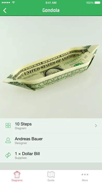 Dollar Bill Origami Screenshots