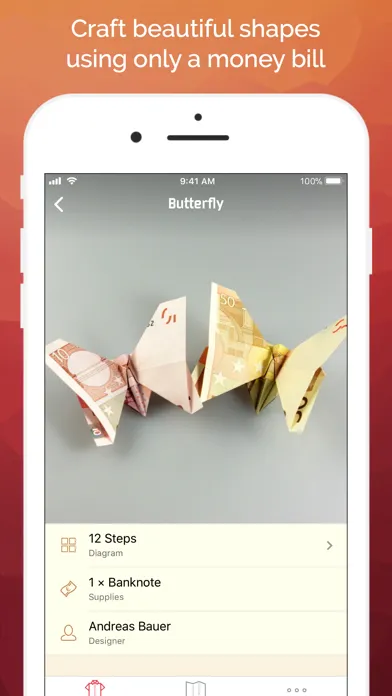 Tangkapan skrin Money Origami Gifts Made Easy