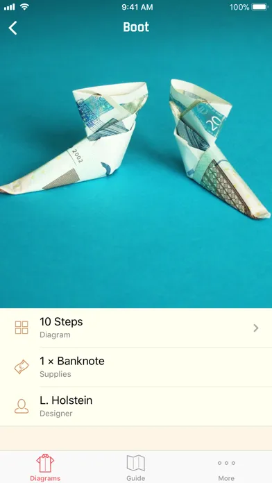 Tangkapan skrin Money Origami Gifts Made Easy